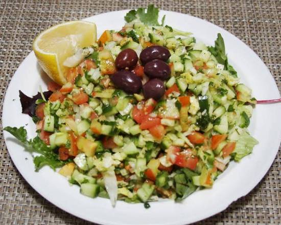 Order Iraqi Salad food online from Al Azayem Restaurant store, El Cajon on bringmethat.com