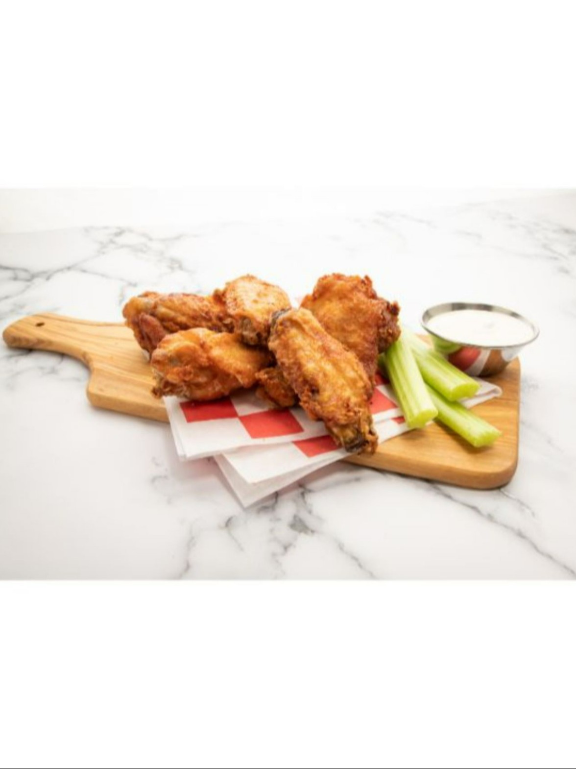 Order Jumbo Wings (5-pc Appetizer Pack) food online from Dfw Wings store, Dallas on bringmethat.com
