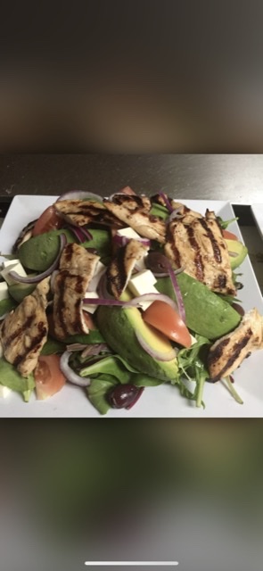 Order Avocado Salad with Chicken food online from Taste of italy store, Corona on bringmethat.com