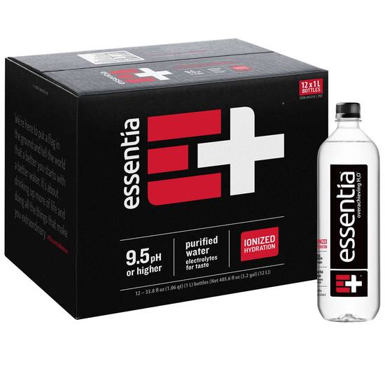Order Essentia Ionized Alkaline 9.5 pH Bottled Water, 1 Liter, 12 CT food online from CVS store, FALLBROOK on bringmethat.com