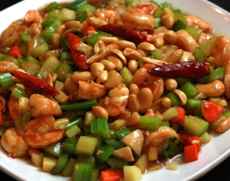 Order Kung Pao Shrimp Special Combination food online from Orient House Chinese Restaurant store, Madison on bringmethat.com