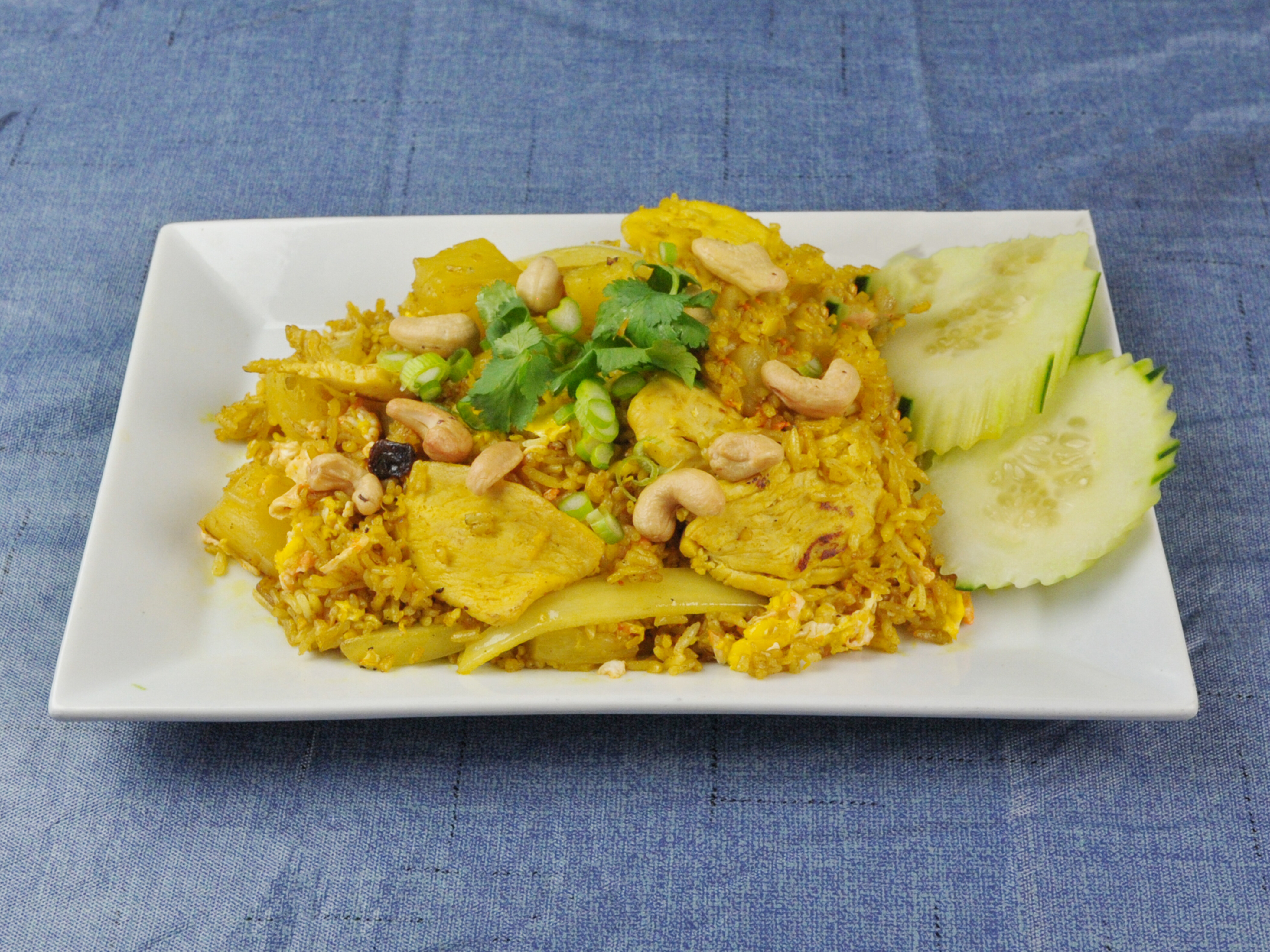 Order Pineapple Fried Rice food online from Thai Kitchen Florissant store, Florissant on bringmethat.com