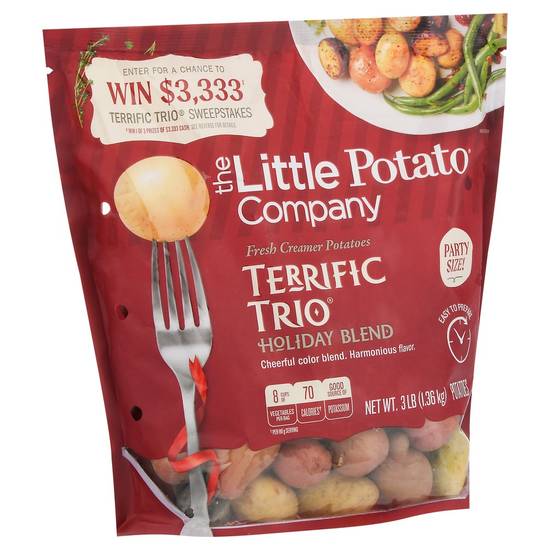 Order The Little Potato Company · Terrific Trio Potato Variety Pack (3 lbs) food online from Albertsons store, Eugene on bringmethat.com