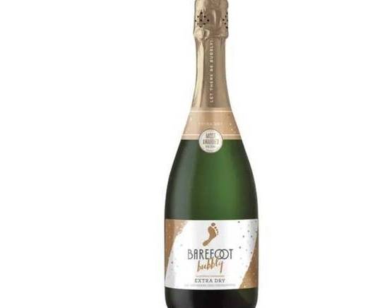 Order Barefoot Dry, 750mL champagne (10.5% ABV) food online from Cold Spring Liquor store, Liberty Hill on bringmethat.com