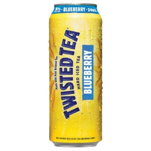 Order Twisted Tea Blueberry - 24 oz Can/Single food online from Bottle Shop & Spirits store, Los Alamitos on bringmethat.com