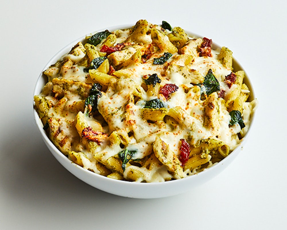 Order NAT'S CHICKEN PESTO PASTA food online from Your Pie Pizza store, Savannah on bringmethat.com