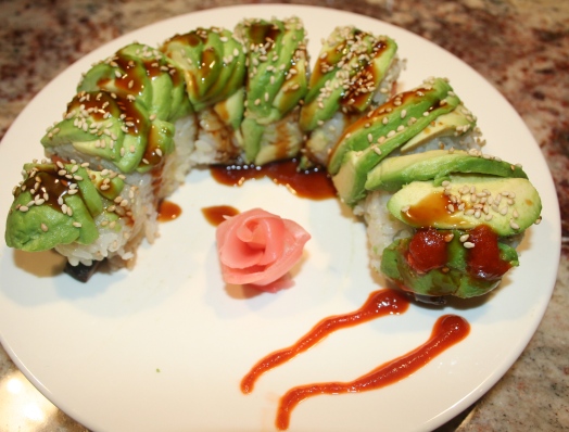 Order Caterpillar Roll food online from Sushi On Tatum store, Phoenix on bringmethat.com