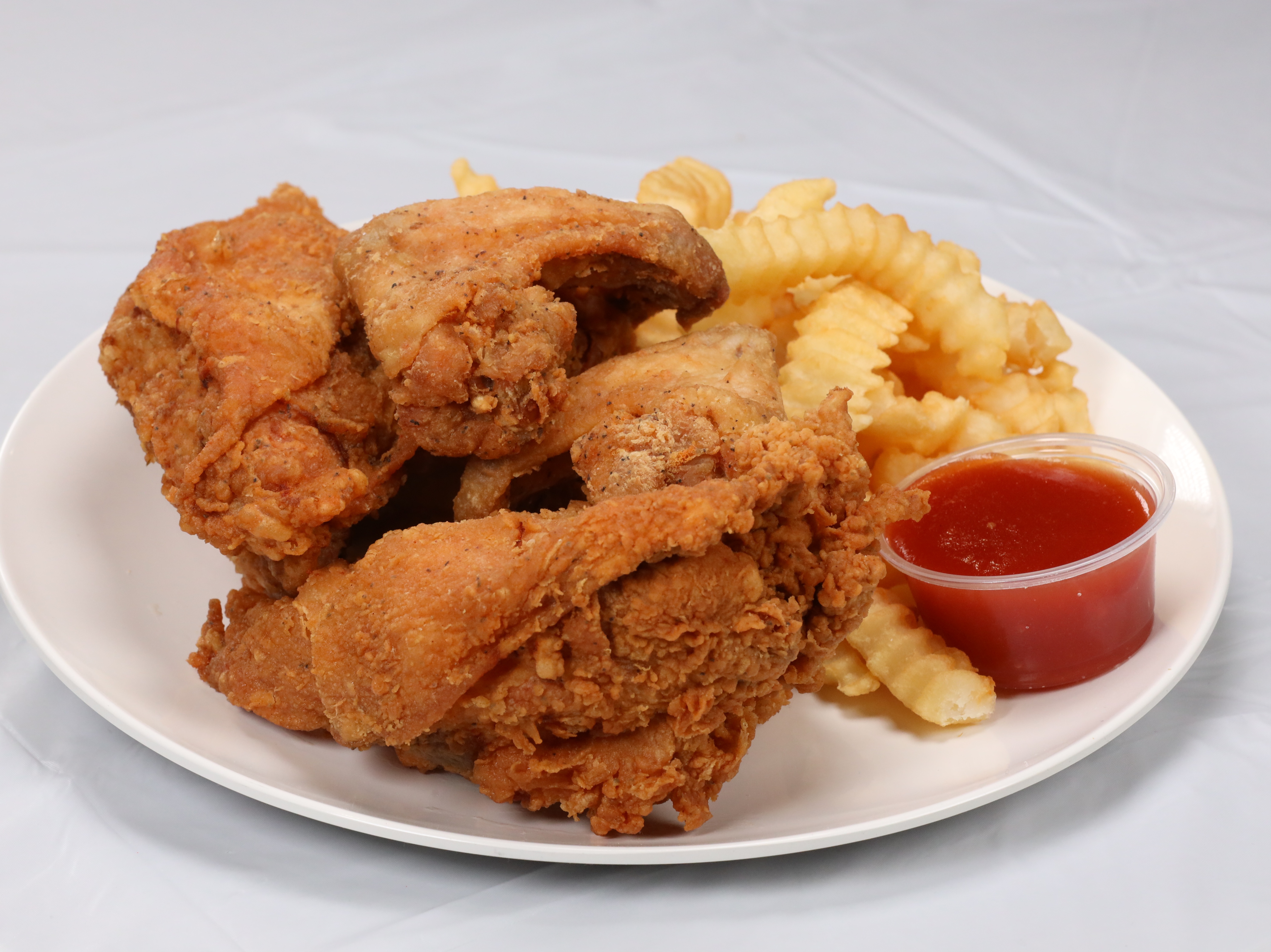 Order 1/2 White food online from Sam Sylk Chicken And Fish store, Cleveland on bringmethat.com