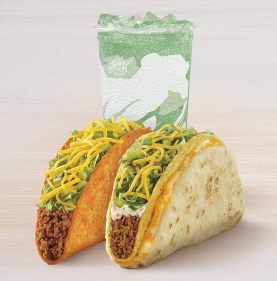 Order $6 Cheesy Gordita Crunch Cravings Trio food online from Taco Bell store, Zanesville on bringmethat.com