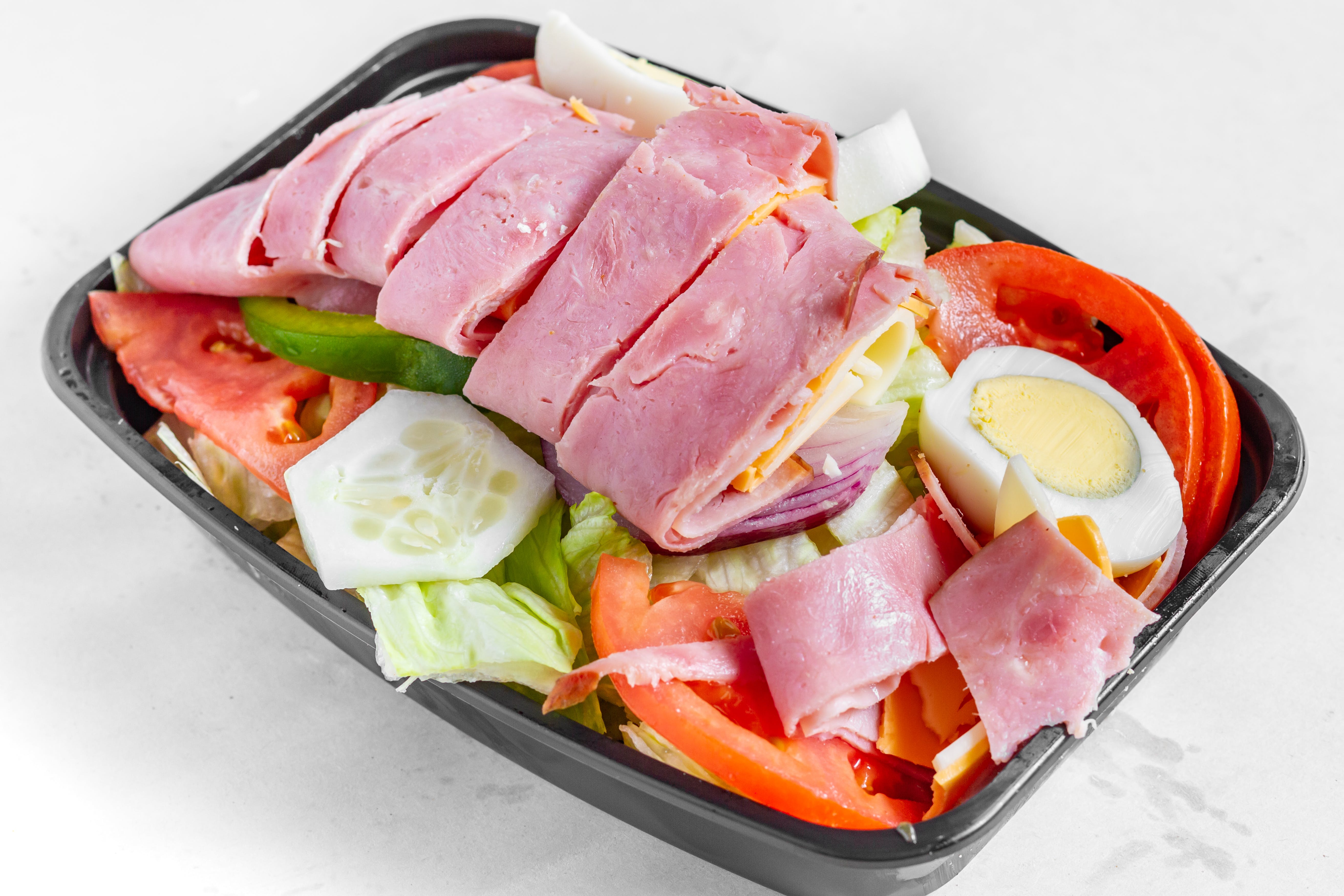 Order Chef's Salad - Salad food online from Wings Things N More store, Catonsville on bringmethat.com