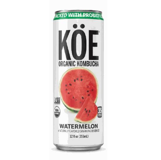 Order KOE Organic Kombucha - Watermelon food online from IV Deli Mart store, Goleta on bringmethat.com