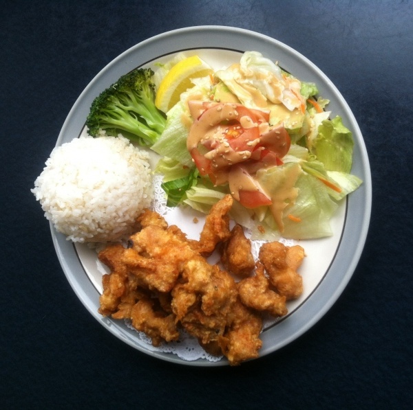 Order K13. Chicken Karaage food online from Yama Sushi store, Belmont on bringmethat.com