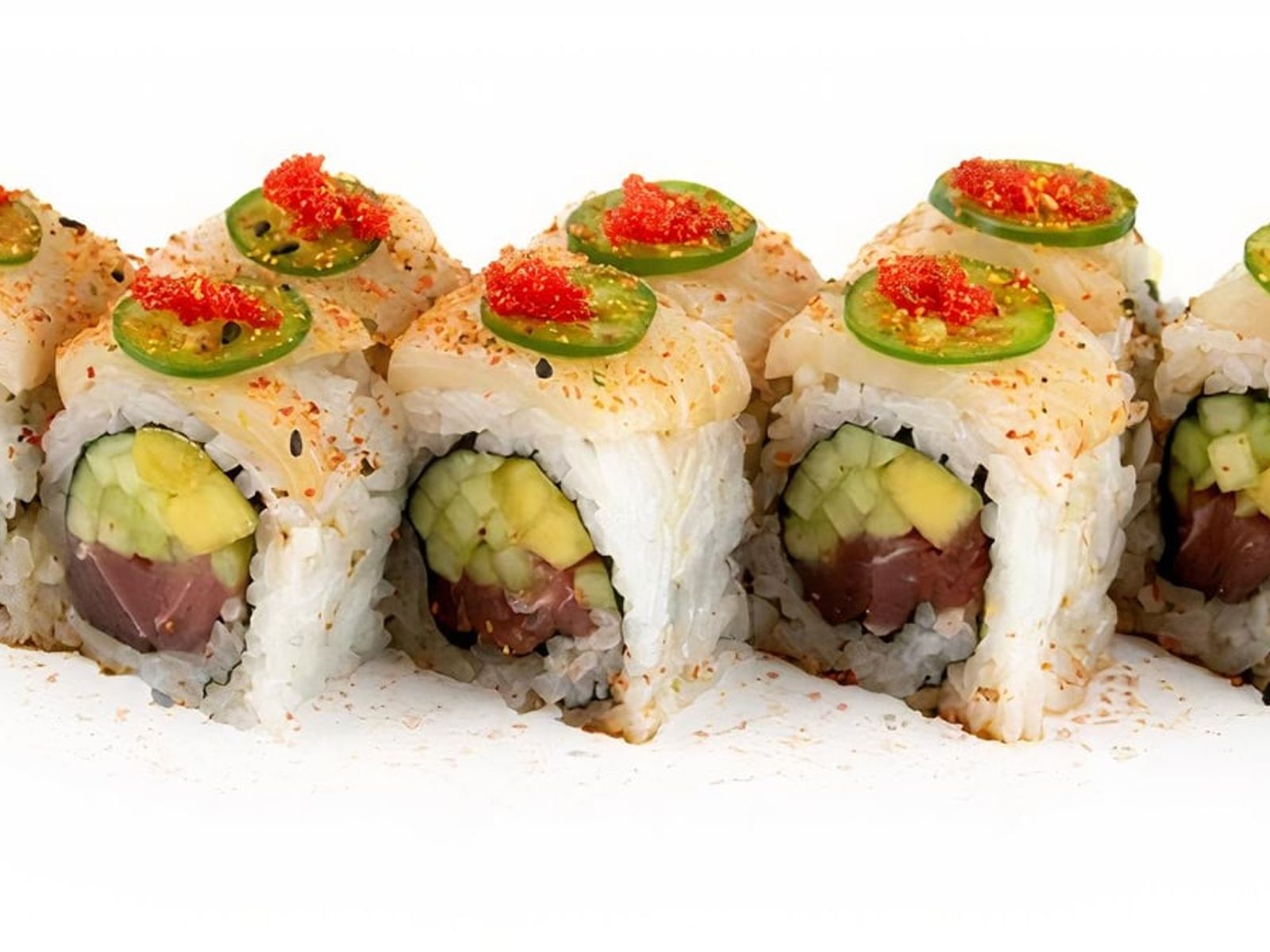 Order Luna Roll food online from Momiji Sushi Restaurant store, Salem on bringmethat.com
