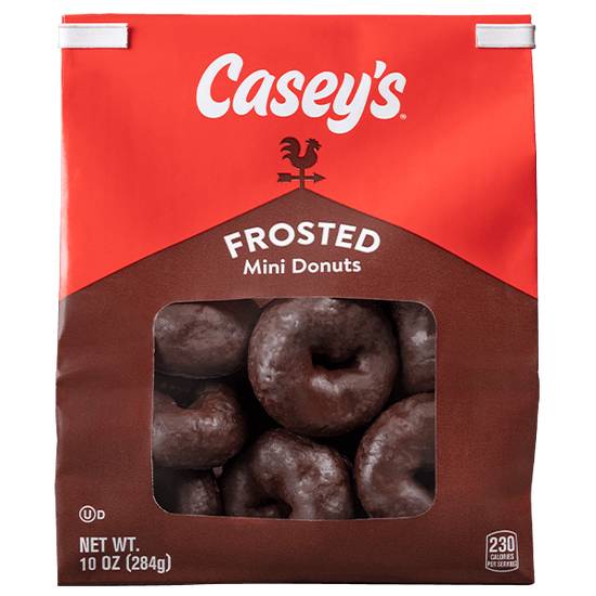 Order Casey's Frosted Mini Donuts Bag 10oz food online from Casey store, Lincoln on bringmethat.com
