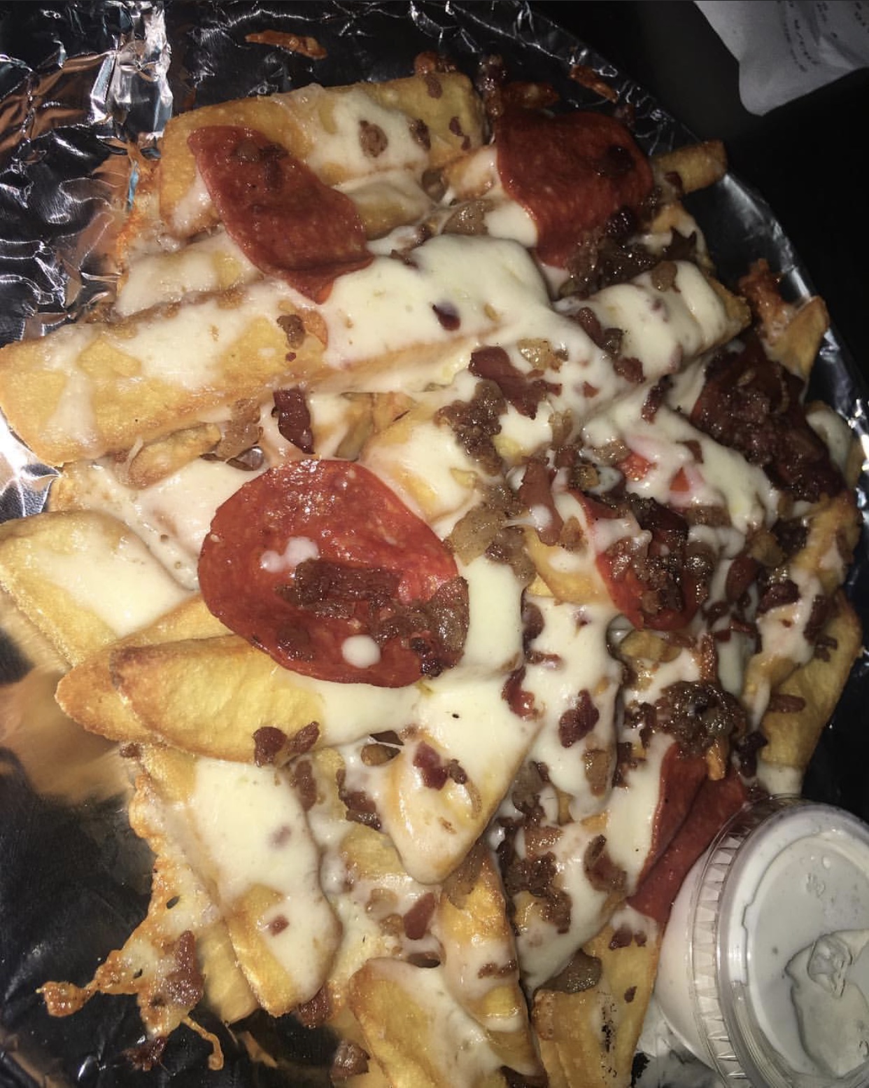 Order Pizza Fries food online from Angilo's Pizza store, Louisville on bringmethat.com