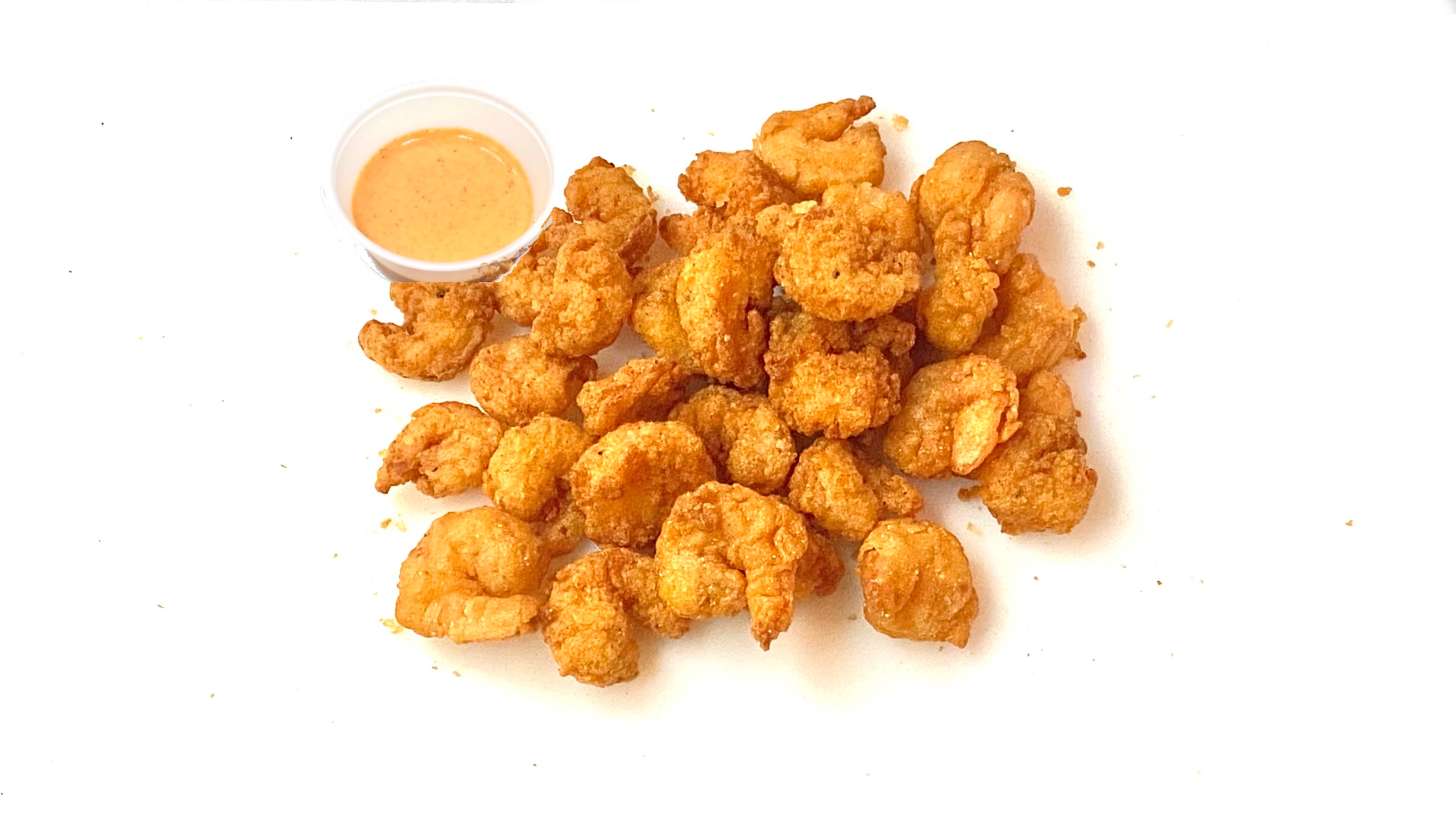 Order Popcorn Shrimp  food online from Cajun Heroes Seafood Boil & Po'boy store, Philadelphia on bringmethat.com