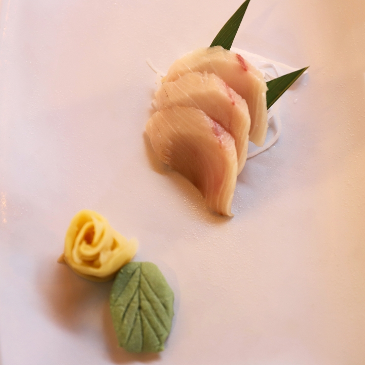 Order Dutch Yellowtail Sashimi food online from Yum Roll store, Omaha on bringmethat.com