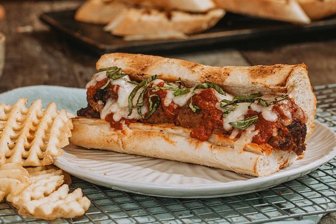Order MEATBALL SUB food online from Old Chicago 85 store, Waco on bringmethat.com