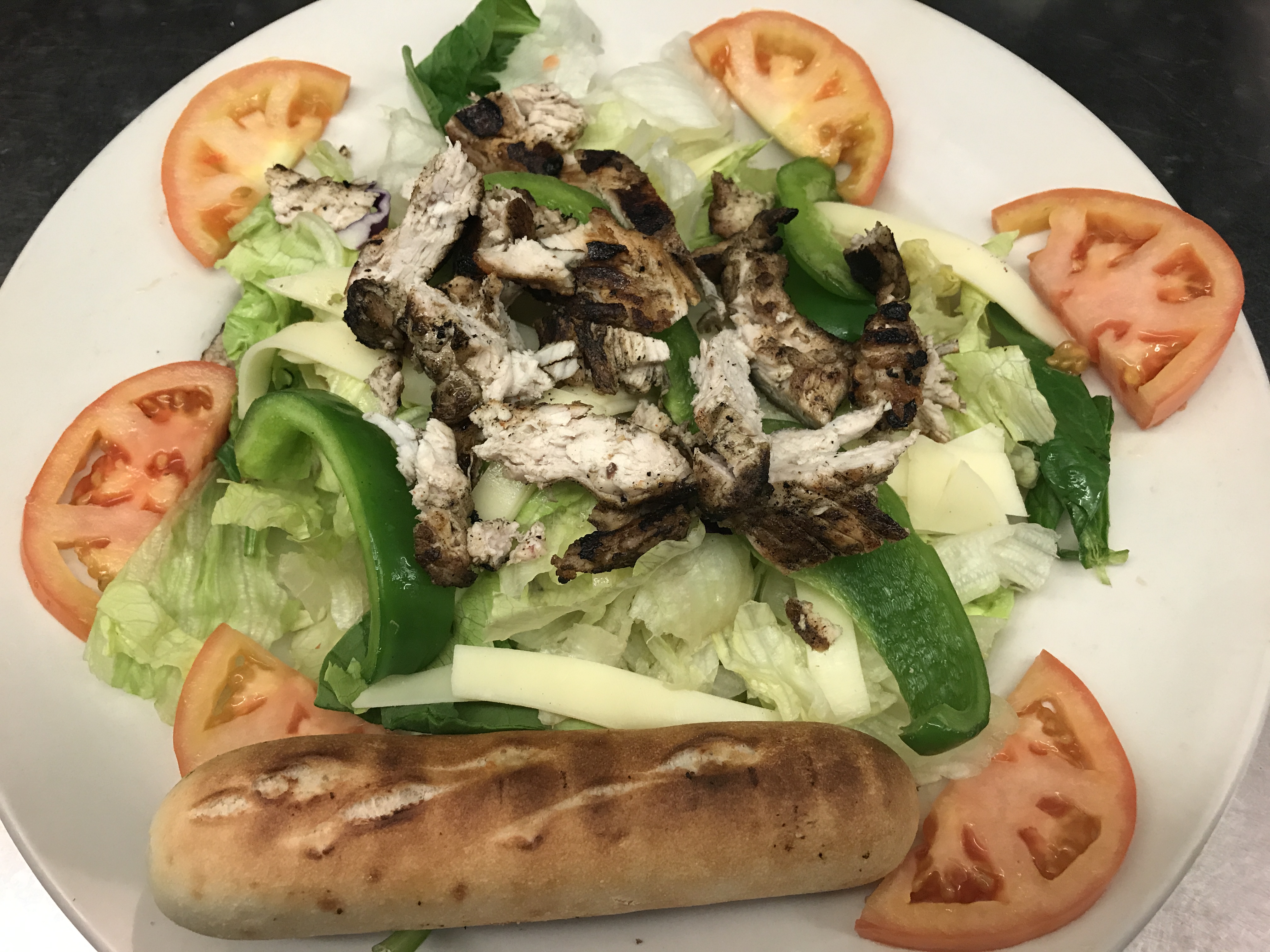 Order Eastridge Grill Chicken Breast Salad food online from Eastridge Family Restaurant store, Rochester on bringmethat.com
