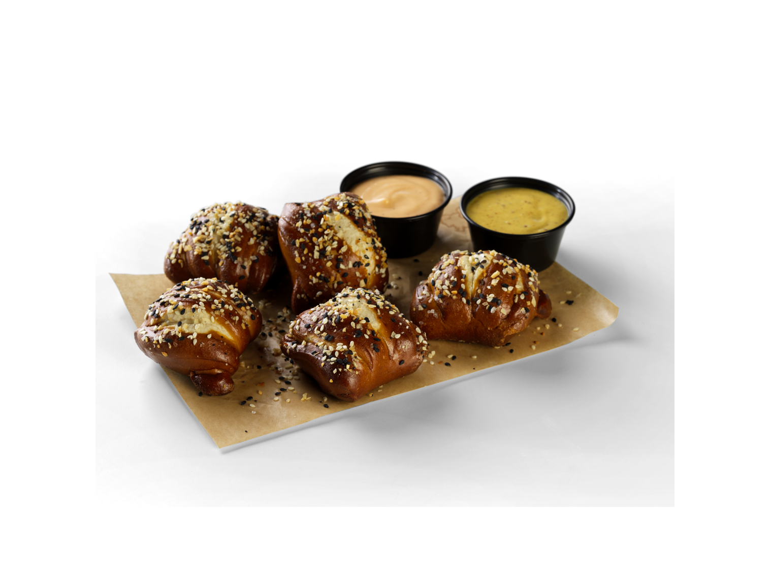 Order Everything Pretzel Knots food online from Wild Burger store, Knightdale on bringmethat.com