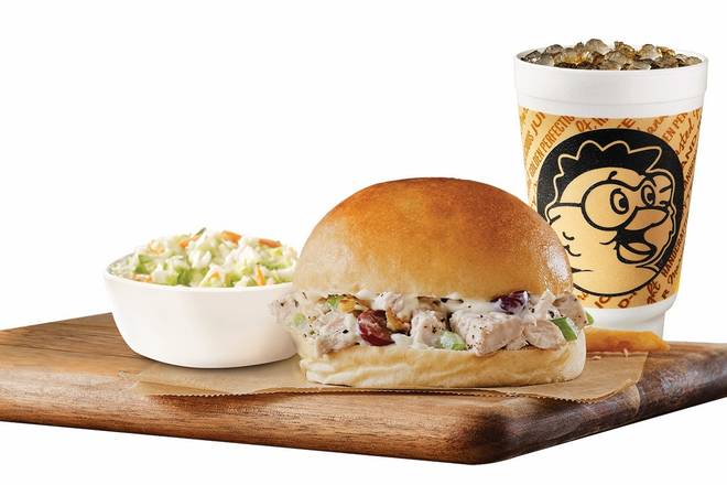 Order Signature Chicken Salad Sandwich  food online from Golden Chick store, Baton Rouge on bringmethat.com