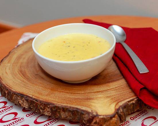 Order Broccoli Cheese Soup food online from Quiznos Sub store, Centralia on bringmethat.com