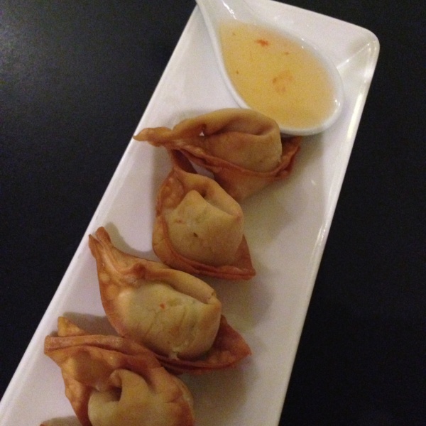 Order 6 Piece Crab Rangoon food online from Rice Thai Asian Kitchen store, Chicago on bringmethat.com