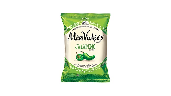 Order Miss Vickie's Jalapeno Chips food online from Quiznos Sandwich Restaurants store, Brighton on bringmethat.com