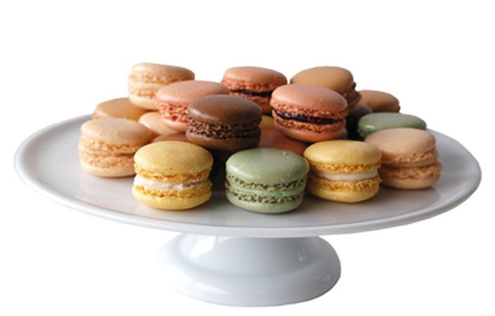 Order French Macaroons 6 pcs Assorted Flavors food online from Mozzicato Depasquale Bakery Pastry Shop & Cafe store, Wallingford on bringmethat.com