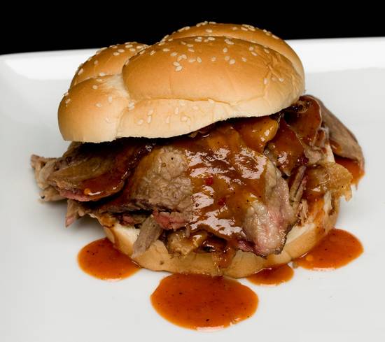 Order Beef Brisket Sandwich food online from Smothered Bbq store, Tempe on bringmethat.com