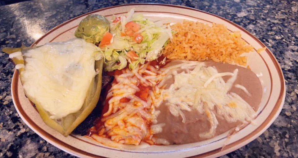 Order Mexican Plate food online from El Sinaloense Mariscos And Grill store, Albuquerque on bringmethat.com