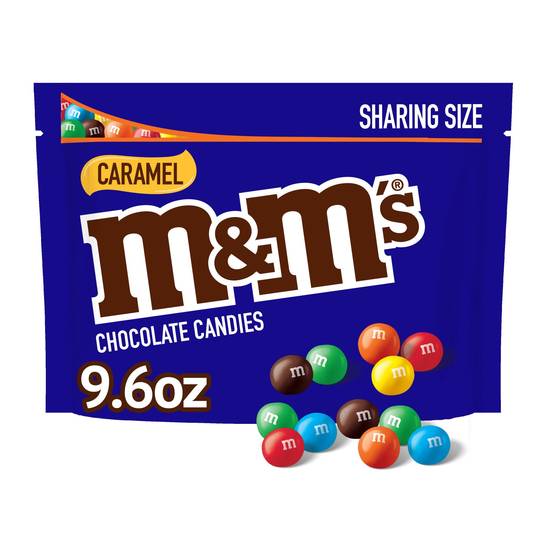 Order M&M'S Caramel Milk Chocolate Candy, Sharing Size, 9.6 oz Bag food online from Cvs store, MONTEZUMA on bringmethat.com