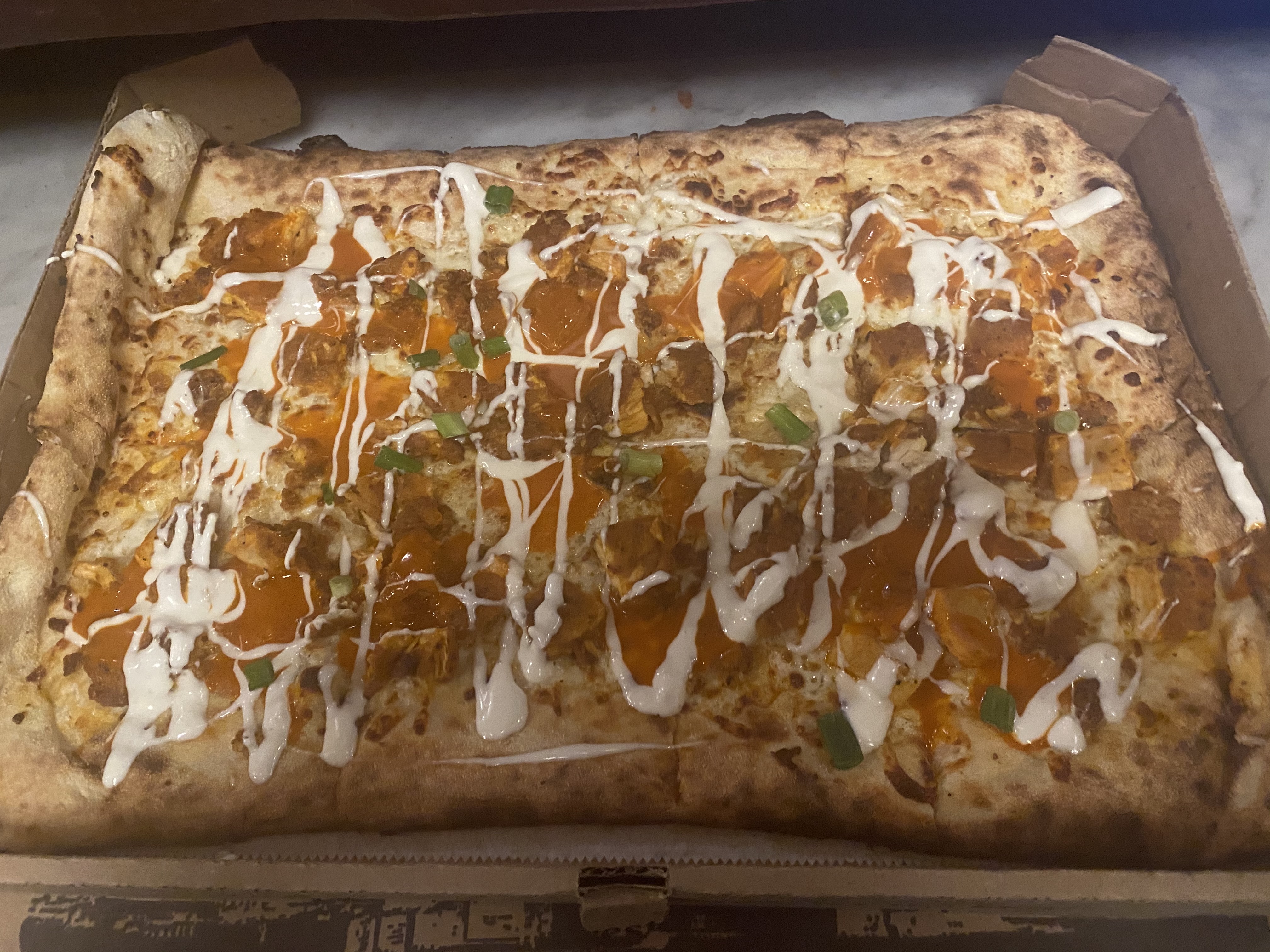 Order Buffalo Chicken Pizza  food online from Naples Street Food store, Oceanside on bringmethat.com