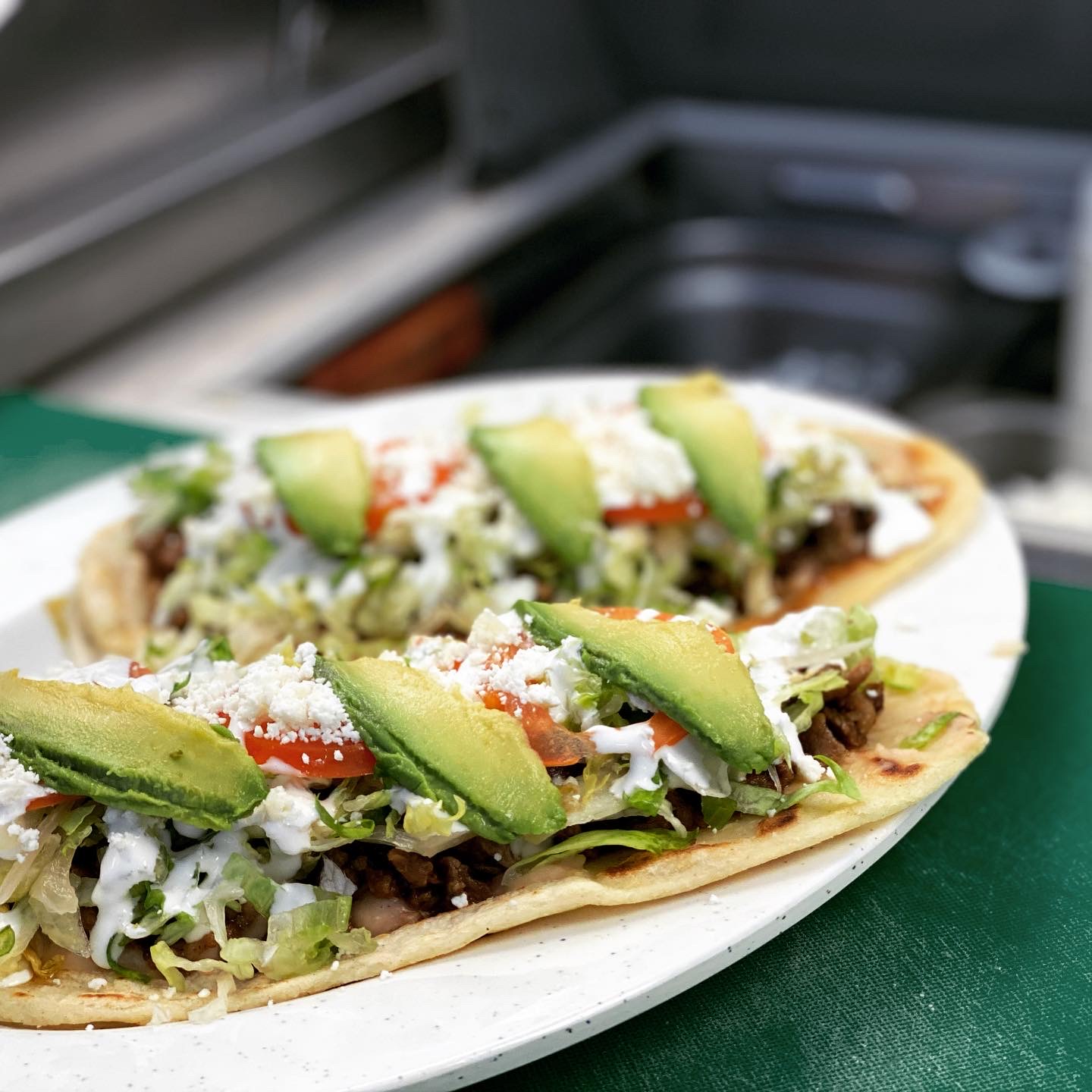 Order Huarache food online from Tacos Los Hermanos store, Tulsa on bringmethat.com