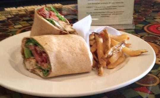 Order Chicken Caesar Wrap - Wrap food online from Palermo's Pizza store, Royersford on bringmethat.com