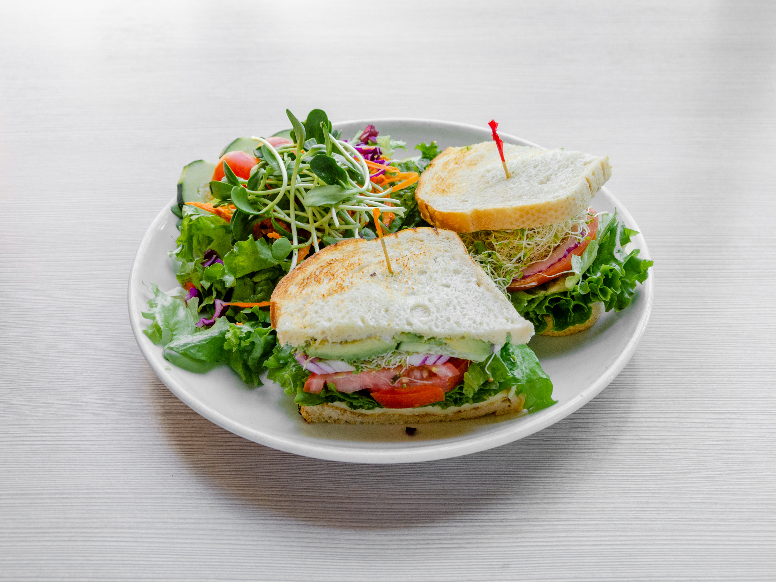 Order California Delight Sandwich food online from Swami Cafe store, Oceanside on bringmethat.com