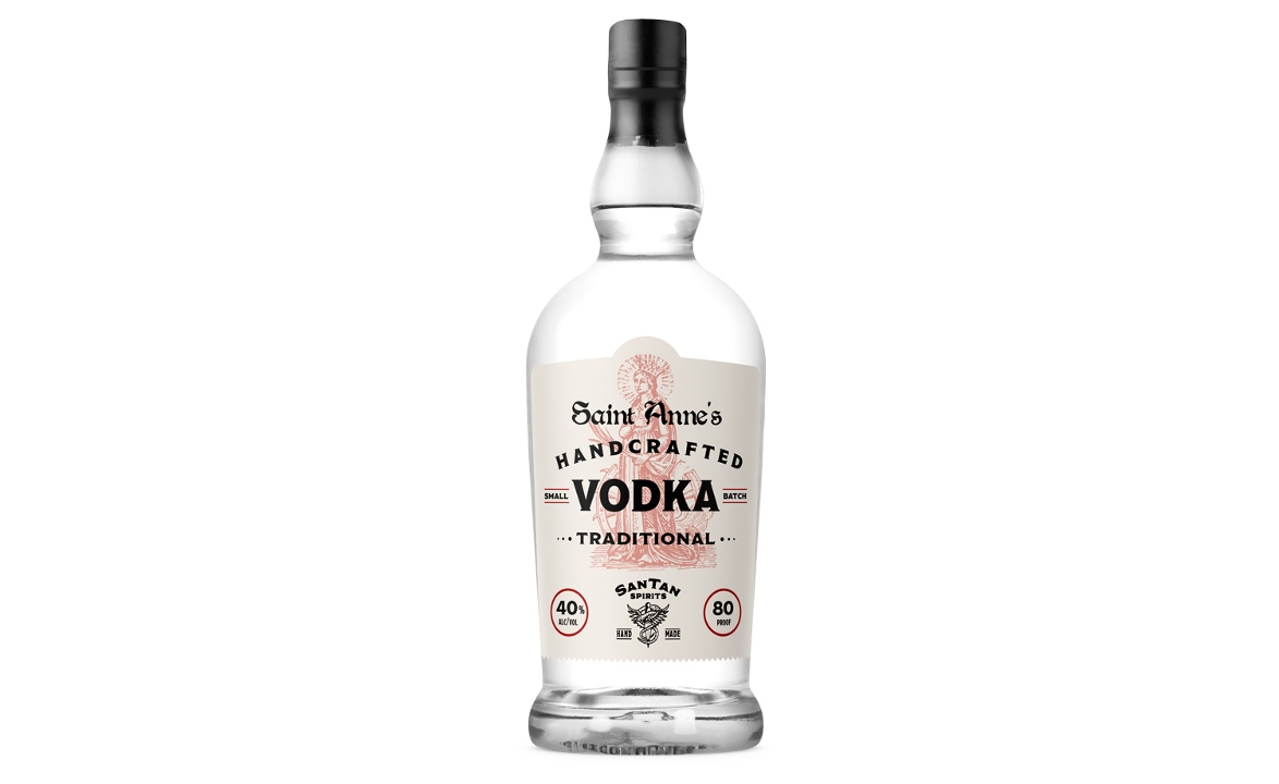 Order St. Anne's Traditional Vodka, 750ml spirits (40% ABV) food online from Santan Brewing Co. store, Chandler on bringmethat.com