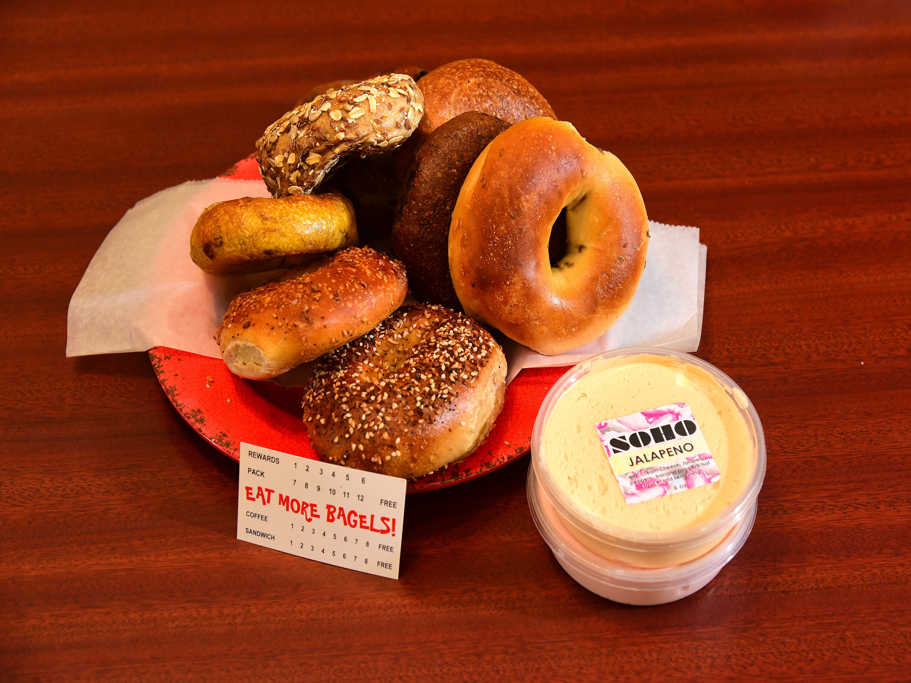Order Reward Pack food online from Soho Bagel Cafe store, Rochester on bringmethat.com