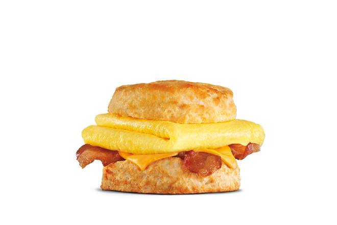 Order Bacon Egg & Cheese Biscuit food online from Carl Jr. store, Colorado Springs on bringmethat.com