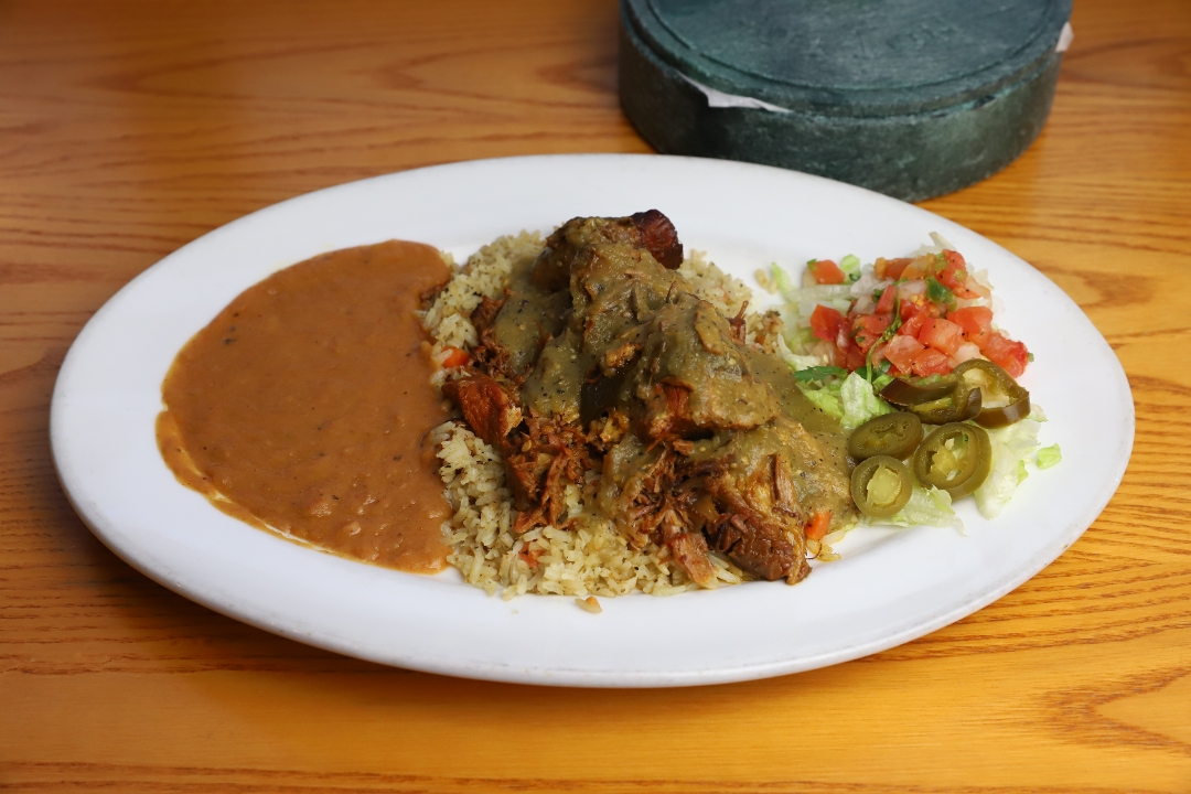 Order Chipotle Pork food online from Roja Mexican Grill store, Omaha on bringmethat.com