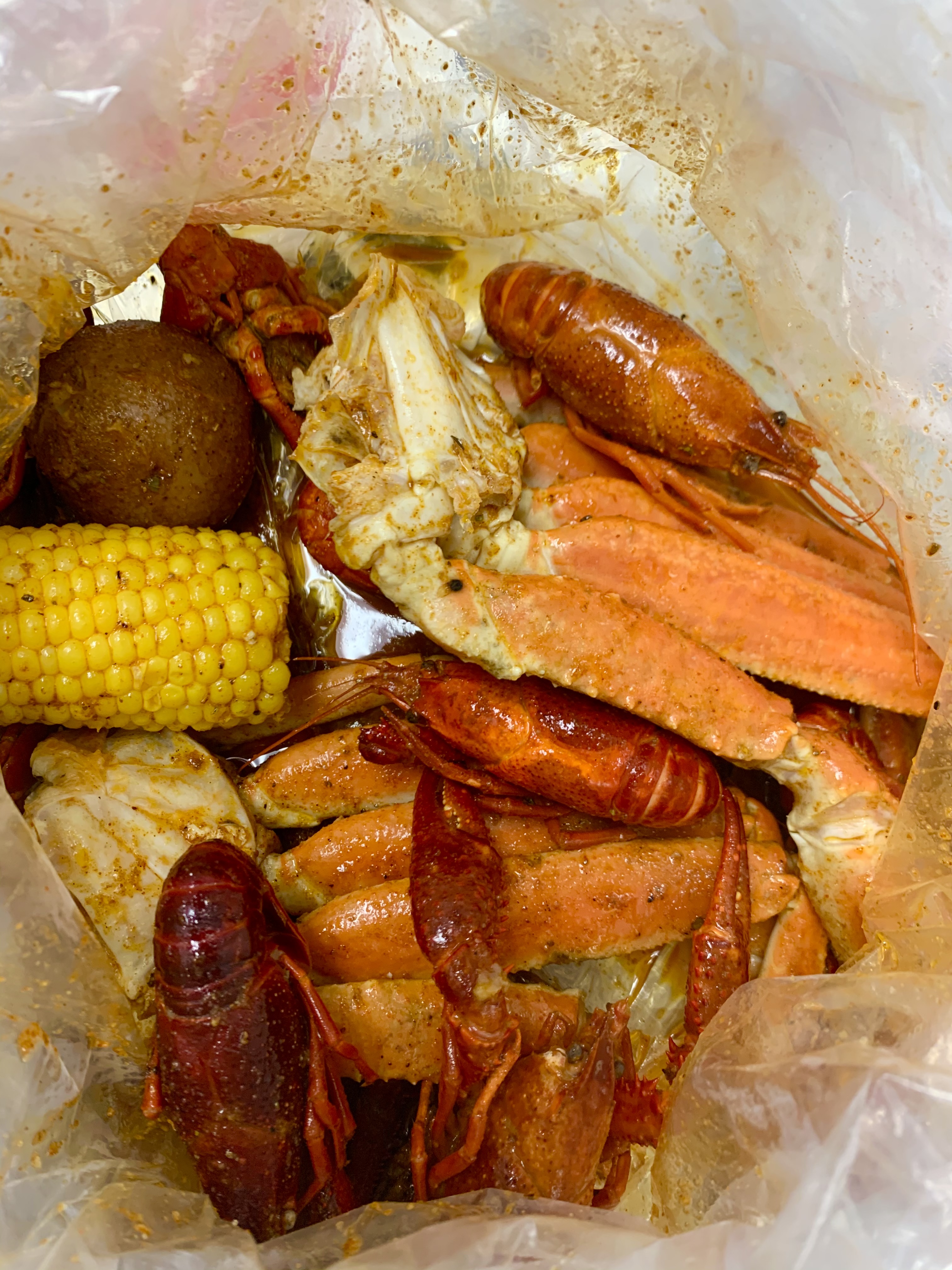 Order #4. Snow Crab Leg & Crawfish food online from Boiling Catch store, Brockton on bringmethat.com
