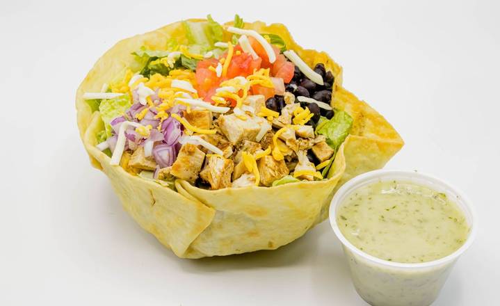 Order San Juan Salad food online from Salsa Fresca Mexican Grill store, Yorktown Heights on bringmethat.com