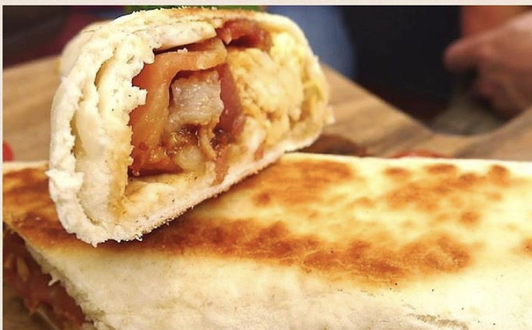 Order Bacon, Egg & Provolone Cheese Wrap food online from The Wrap Shack On The Square store, Philadelphia on bringmethat.com