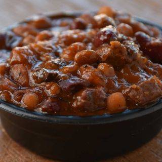Order Tri-Baked Beans food online from Sharko'S Bbq store, Naperville on bringmethat.com