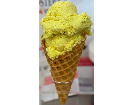 Order Small Waffle Cone food online from Bruster Real Ice Cream store, Athens on bringmethat.com