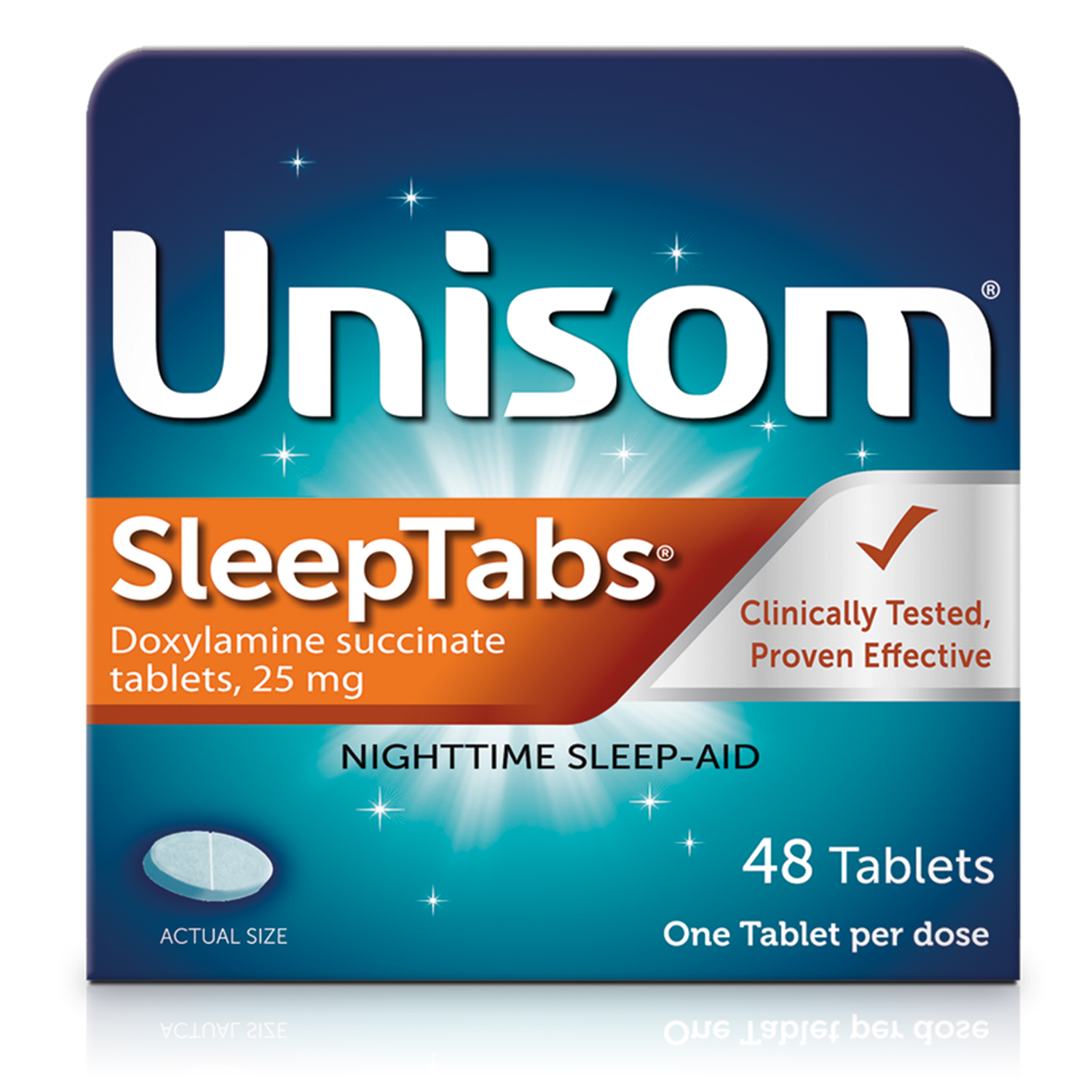 Order Unisom Sleeptabs Nighttime SleepAid - 48 ct food online from Rite Aid store, Antelope on bringmethat.com
