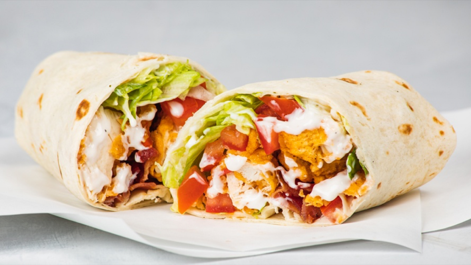 Order Chicken Bacon Ranch Wrap food online from Wings Over Ithaca store, Ithaca on bringmethat.com