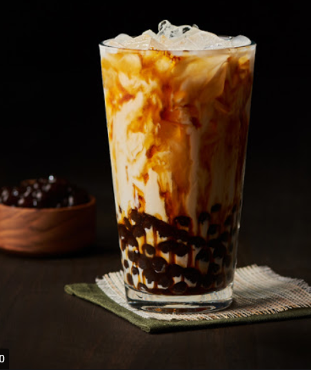 Order Black Sugar Milk Tea food online from Hansel & Gretel Bakery Cafe store, Suwanee on bringmethat.com