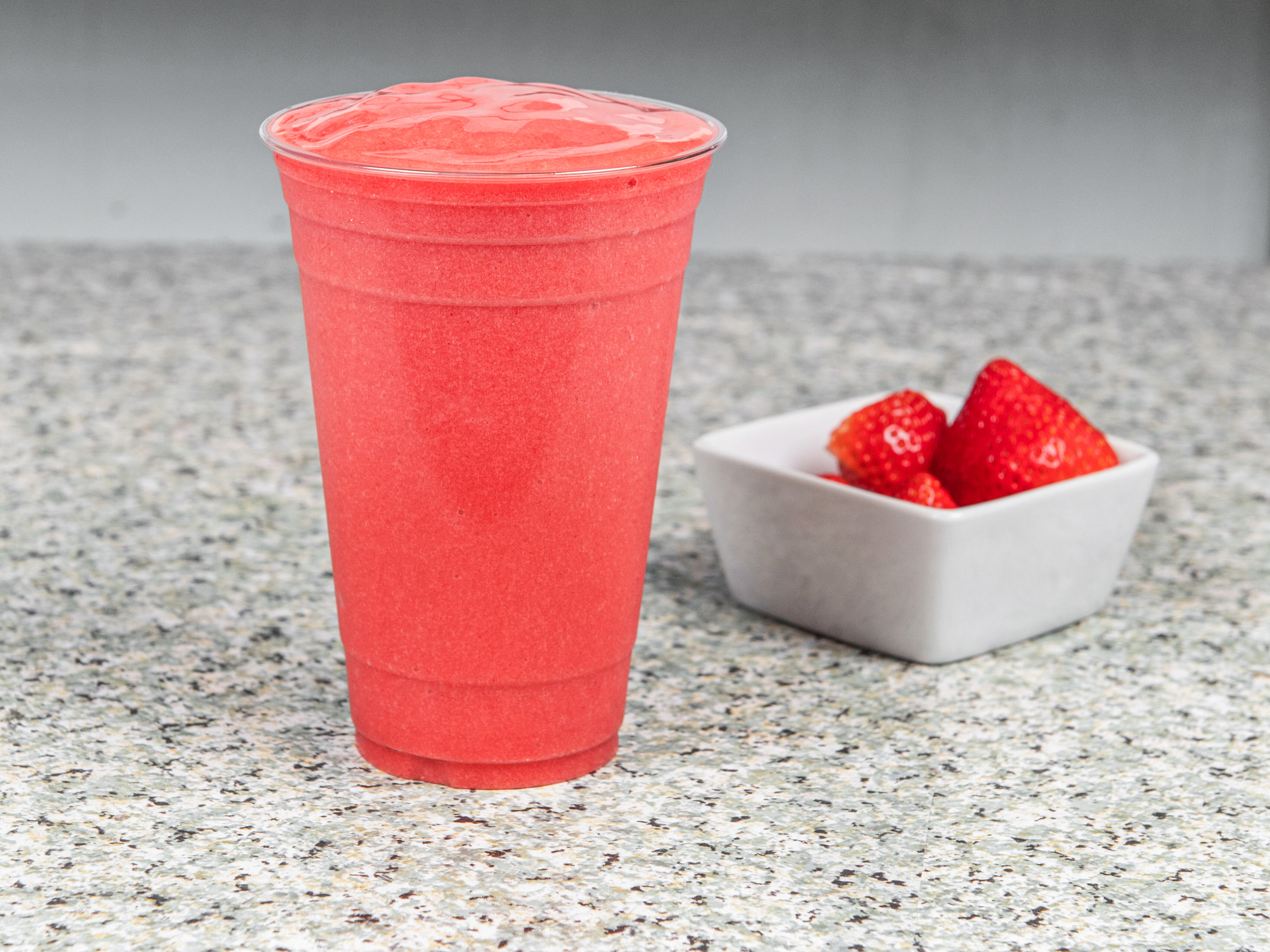 Order 1. Strawberry Banana Smoothie food online from Hemo's Spot store, The Bronx on bringmethat.com