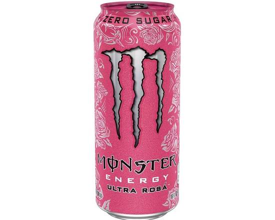 Order Monster Energy Ultra Rosa, Sugar Free Energy Drink 16 oz food online from Starway Liquor store, Bell Gardens on bringmethat.com